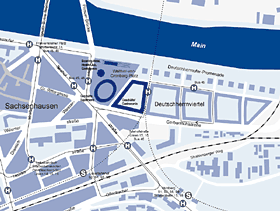 Lageplan des Deutschherrnviertels